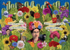 Product photo of Frida's Garden Jigsaw Puzzle, a novelty gift manufactured by The Unemployed Philosophers Guild.