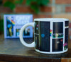 Product photo of Great Gays Heat-Changing Mug, a novelty gift manufactured by The Unemployed Philosophers Guild.