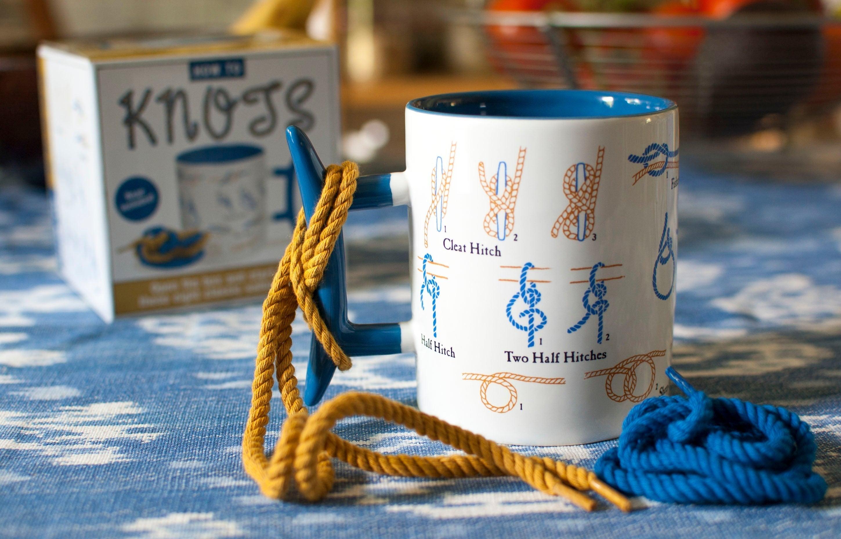 How To Tie Knots Mug  Smart and Funny Gifts by UPG – The Unemployed  Philosophers Guild