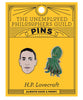 Product photo of HP Lovecraft & Cthulhu Enamel Pin Set, a novelty gift manufactured by The Unemployed Philosophers Guild.