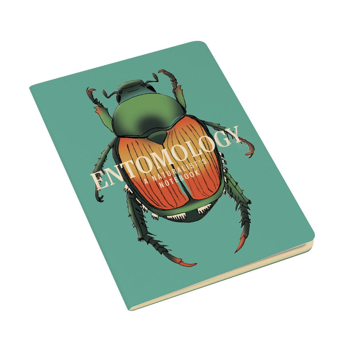 Product photo of Insect (Entomology) Notebook, a novelty gift manufactured by The Unemployed Philosophers Guild.