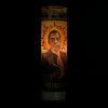 Product photo of James Baldwin Secular Saint Candle, a novelty gift manufactured by The Unemployed Philosophers Guild.