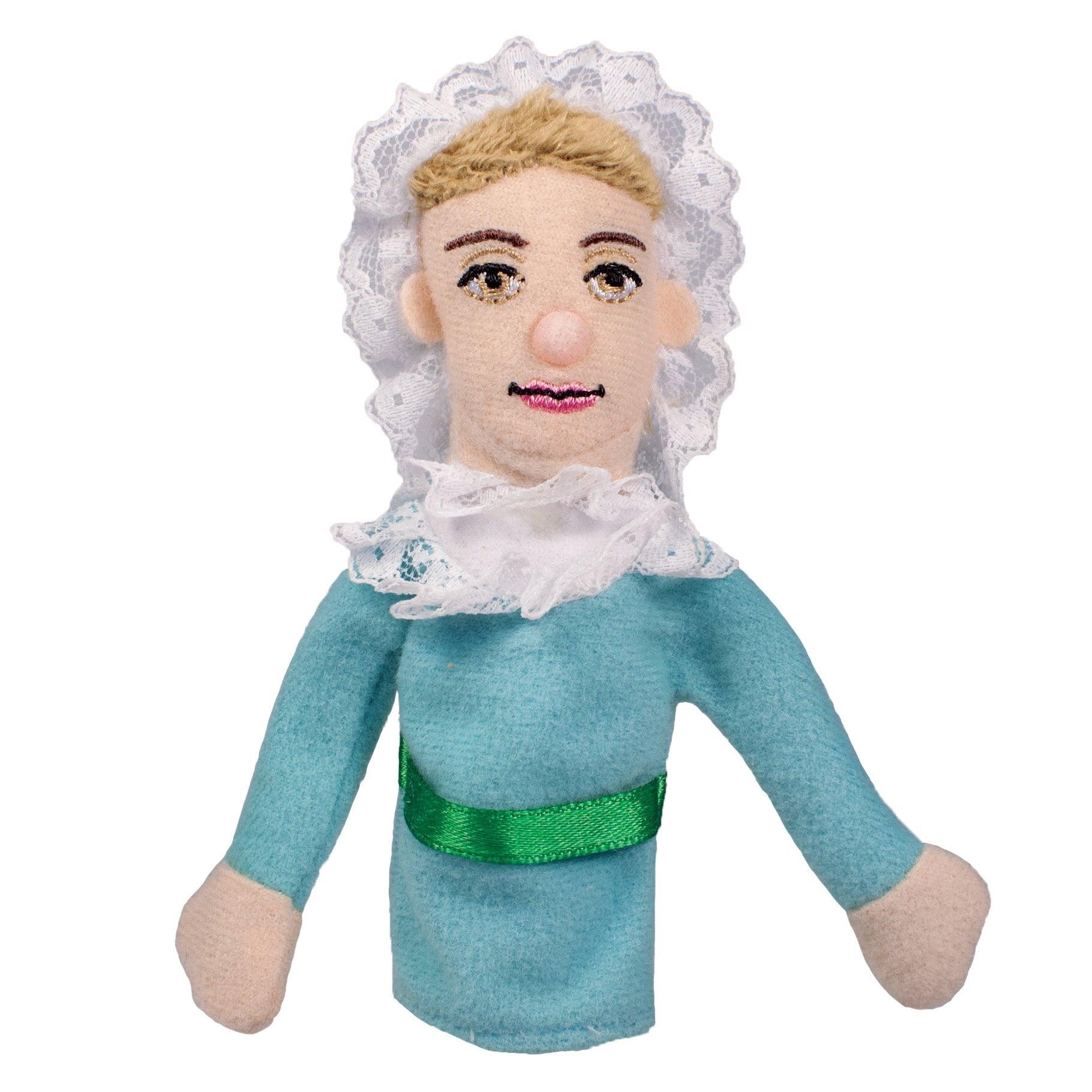 Product photo of Jane Austen Finger Puppet, a novelty gift manufactured by The Unemployed Philosophers Guild.