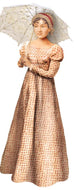 Product photo of Jane Austen Greeting Card, a novelty gift manufactured by The Unemployed Philosophers Guild.