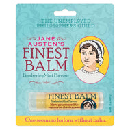Product photo of Jane Austen's Finest Lip Balm, a novelty gift manufactured by The Unemployed Philosophers Guild.