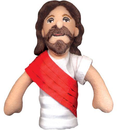 Product photo of Jesus of Nazareth Finger Puppet, a novelty gift manufactured by The Unemployed Philosophers Guild.