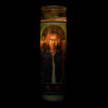 Product photo of John Lennon Secular Saint Candle, a novelty gift manufactured by The Unemployed Philosophers Guild.