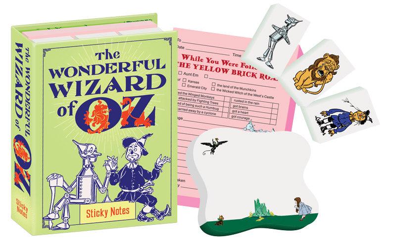 Product photo of Land of Oz Sticky Notes, a novelty gift manufactured by The Unemployed Philosophers Guild.