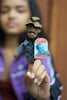 Product photo of Langston Hughes Finger Puppet, a novelty gift manufactured by The Unemployed Philosophers Guild.