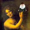 Product photo of Leonardo da Vinci Finger Puppet, a novelty gift manufactured by The Unemployed Philosophers Guild.