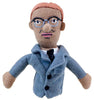 Product photo of Malcolm X Finger Puppet, a novelty gift manufactured by The Unemployed Philosophers Guild.