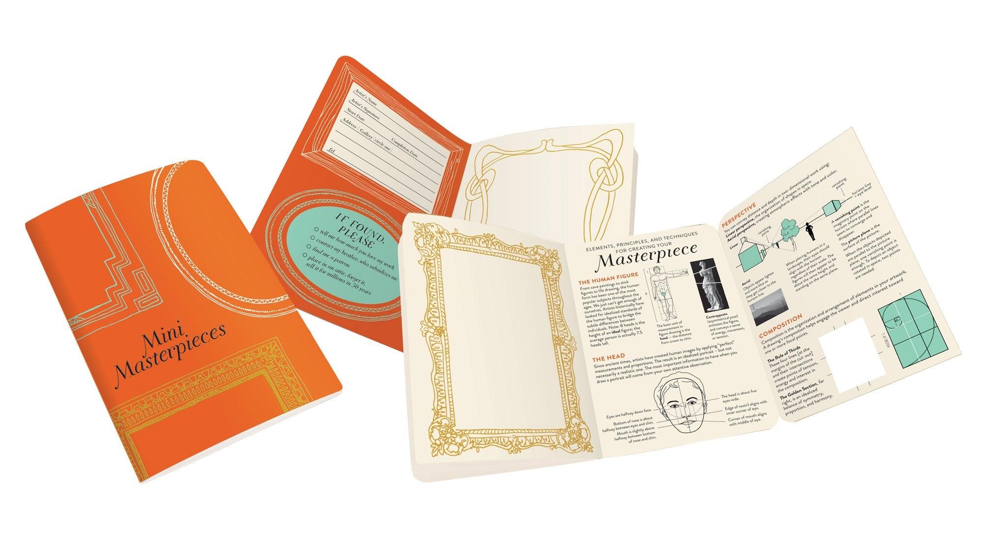 Mini Masterpieces of Art Notebook  Smart and Funny Gifts by UPG – The  Unemployed Philosophers Guild