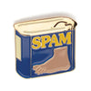 Product photo of Monty Python Spam Enamel Pin Set, a novelty gift manufactured by The Unemployed Philosophers Guild.