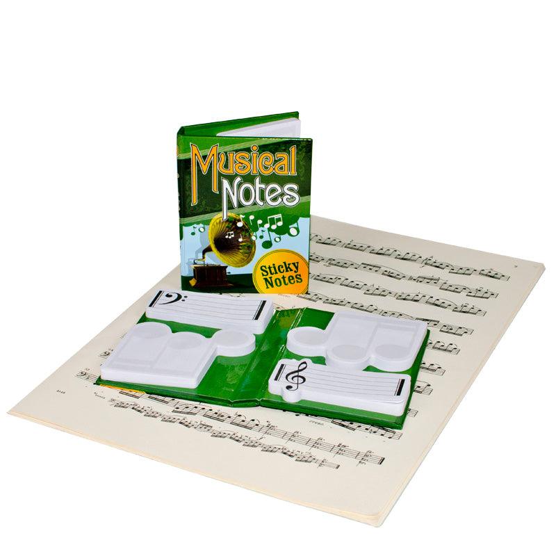Product photo of Musical Notes Sticky Notes, a novelty gift manufactured by The Unemployed Philosophers Guild.