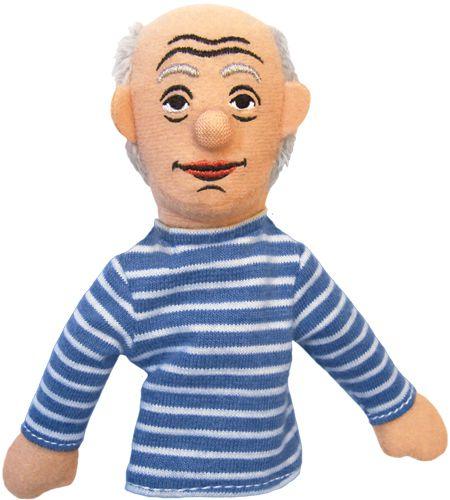 Product photo of Pablo Picasso Finger Puppet, a novelty gift manufactured by The Unemployed Philosophers Guild.