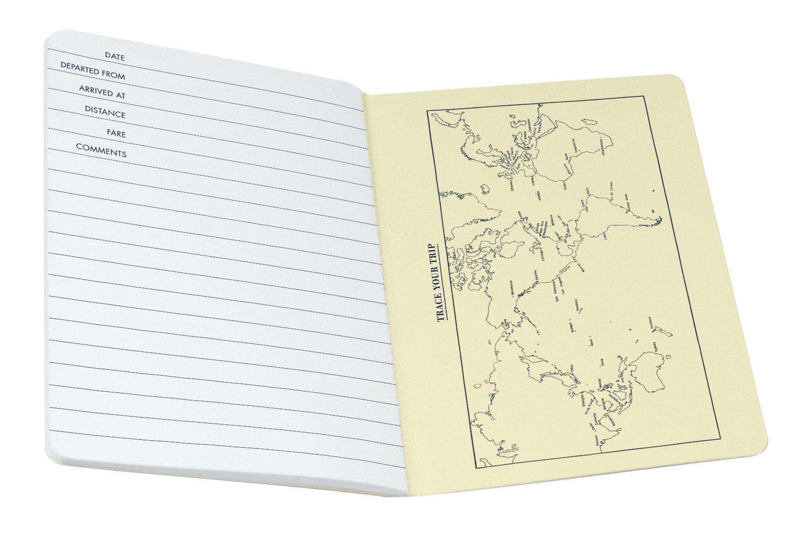 Product photo of Pan Am Africa Notebook, a novelty gift manufactured by The Unemployed Philosophers Guild.