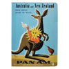 Product photo of Pan Am Australia / New Zealand Notebook, a novelty gift manufactured by The Unemployed Philosophers Guild.