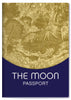 Product photo of Passport to the Moon Notebook, a novelty gift manufactured by The Unemployed Philosophers Guild.