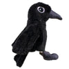 Product photo of Poe's Raven Finger Puppet, a novelty gift manufactured by The Unemployed Philosophers Guild.