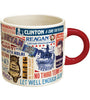 Product photo of Presidential Slogans Mug, a novelty gift manufactured by The Unemployed Philosophers Guild.
