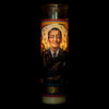 Product photo of Salvador Dalí Secular Saint Candle, a novelty gift manufactured by The Unemployed Philosophers Guild.