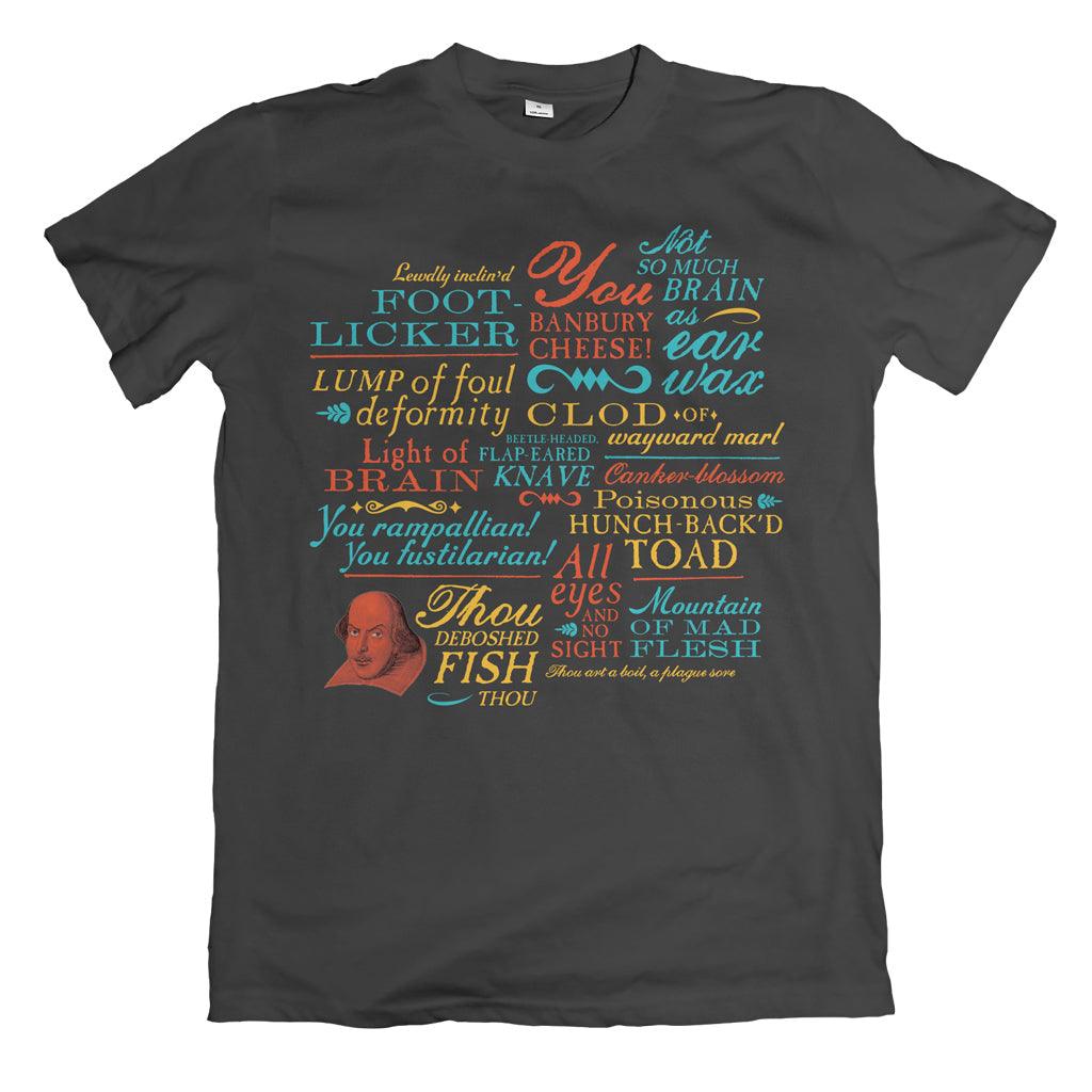 Shakespeare Insults T-Shirt  Smart and Funny Gifts by UPG – The Unemployed  Philosophers Guild