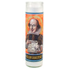 Product photo of Shakespeare Secular Saint Candle, a novelty gift manufactured by The Unemployed Philosophers Guild.