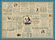 Product photo of Shakespearean Insults Jigsaw Puzzle, a novelty gift manufactured by The Unemployed Philosophers Guild.