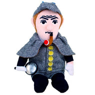 Product photo of Sherlock Holmes Plush Doll, a novelty gift manufactured by The Unemployed Philosophers Guild.