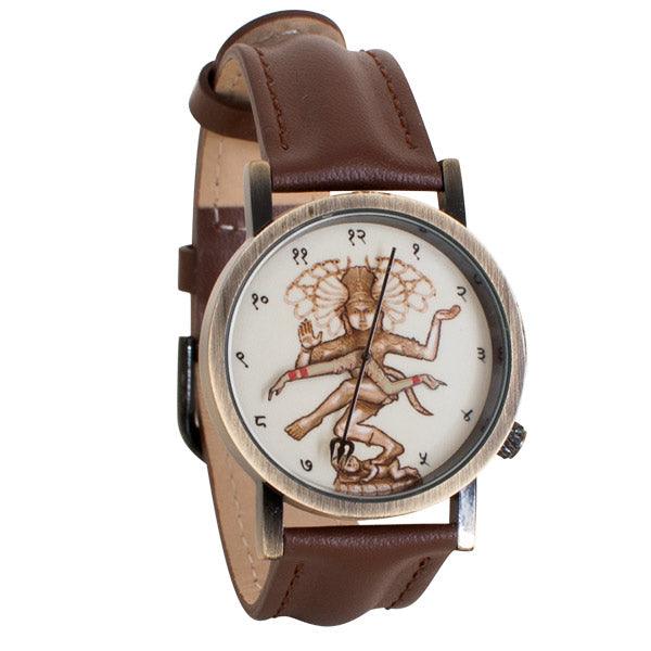 Product photo of Shiva Wrist Watch, a novelty gift manufactured by The Unemployed Philosophers Guild.
