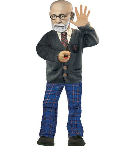 Product photo of Sigmund Freud Greeting Card, a novelty gift manufactured by The Unemployed Philosophers Guild.
