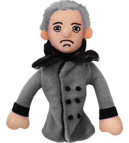 Product photo of Sören Kierkegaard Finger Puppet, a novelty gift manufactured by The Unemployed Philosophers Guild.