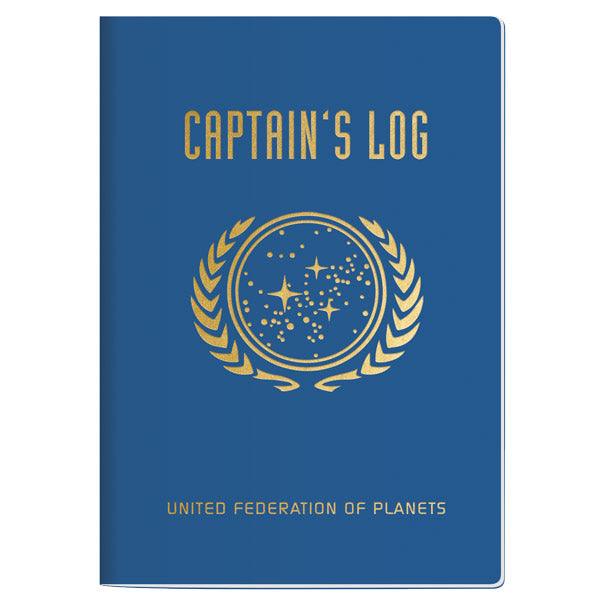 Star Trek Captain’s Log Notebook | Smart and Funny Gifts by UPG