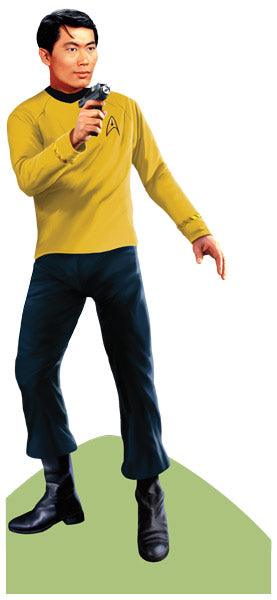 Product photo of Star Trek Sulu Greeting Card, a novelty gift manufactured by The Unemployed Philosophers Guild.