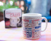 Product photo of Supreme Court Heat-Changing Mug, a novelty gift manufactured by The Unemployed Philosophers Guild.