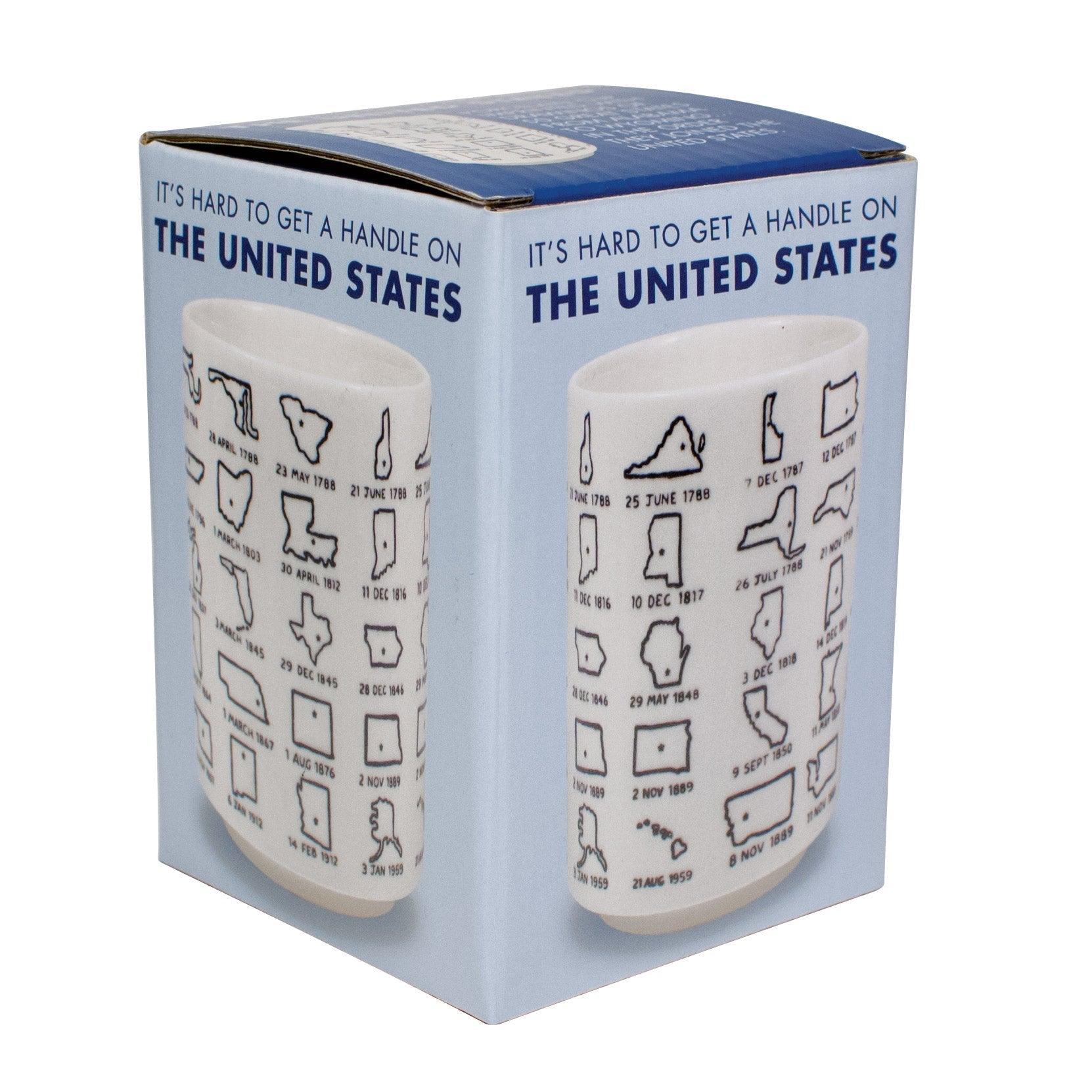 Product photo of United States Cup, a novelty gift manufactured by The Unemployed Philosophers Guild.