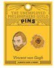 Product photo of Van Gogh & Sunflower Enamel Pin Set, a novelty gift manufactured by The Unemployed Philosophers Guild.