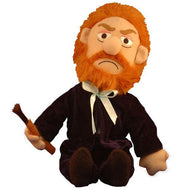 Product photo of Vincent Van Gogh Plush Doll, a novelty gift manufactured by The Unemployed Philosophers Guild.