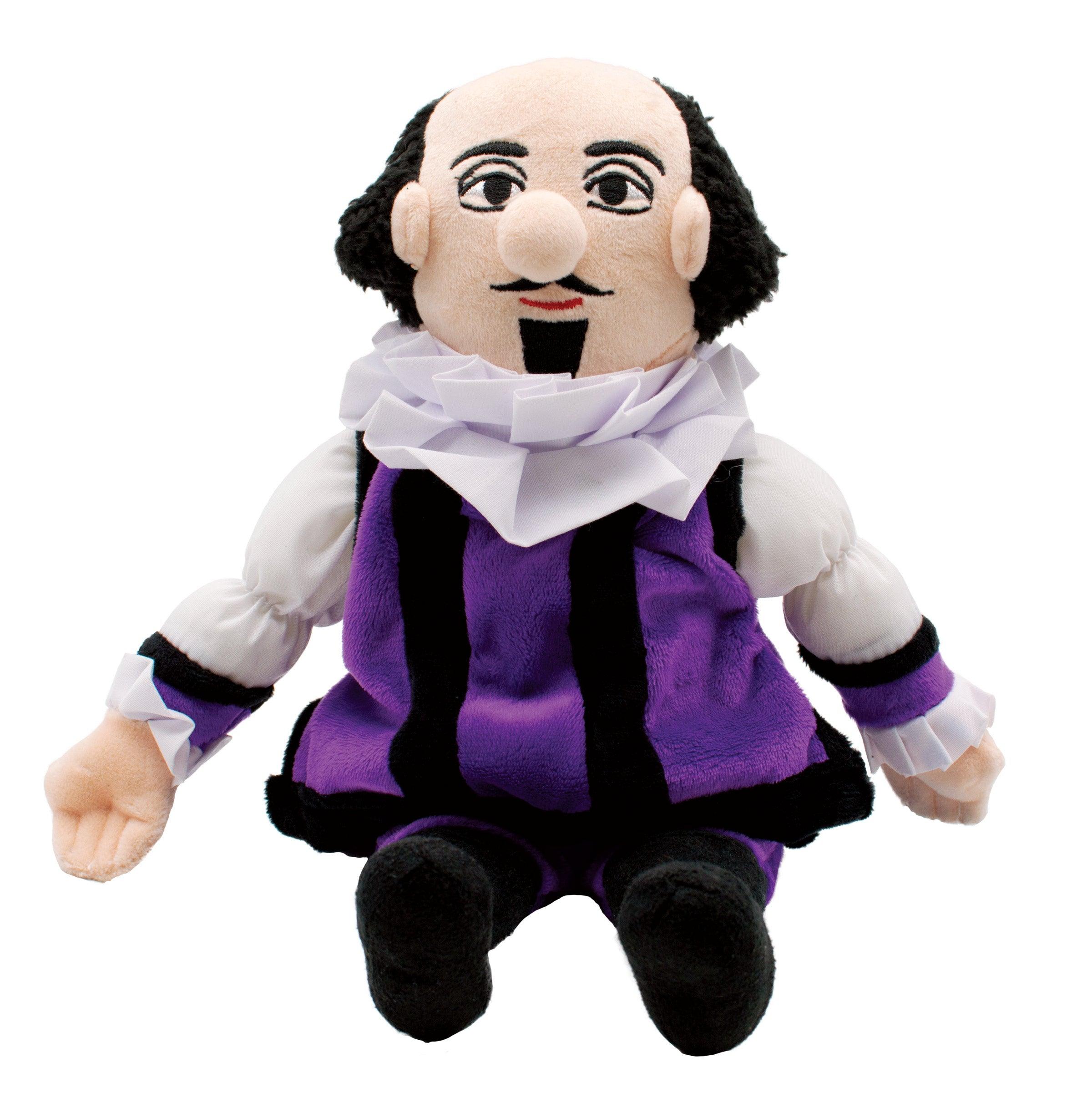 William Shakespeare Plush Doll  Smart and Funny Gifts by UPG