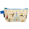 Product photo of Yoga Poses Zipper Bag, a novelty gift manufactured by The Unemployed Philosophers Guild.