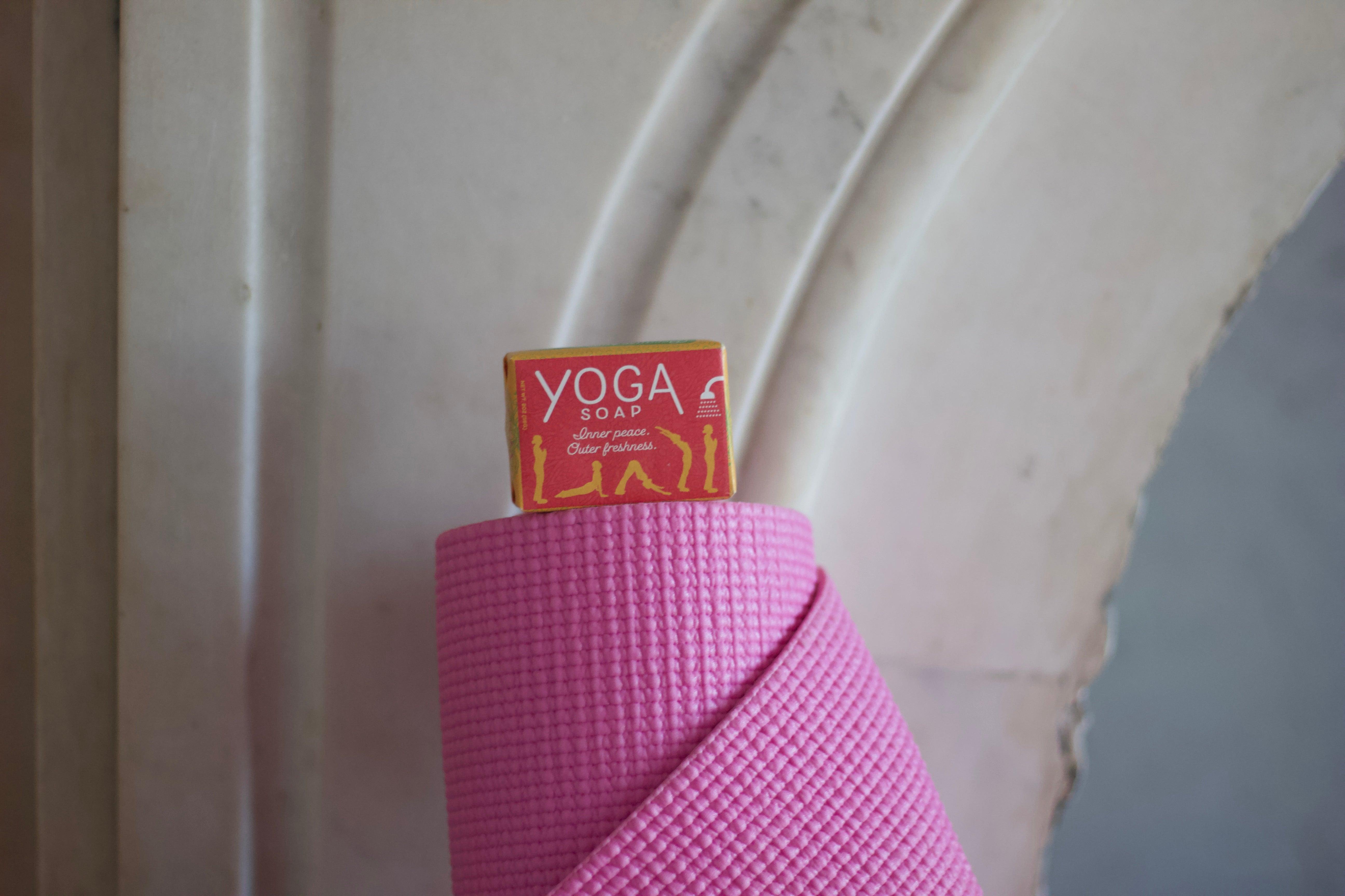 Product photo of Yoga Soap, a novelty gift manufactured by The Unemployed Philosophers Guild.